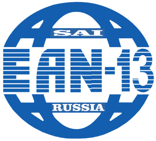 Размер штрих кода EAN-13 - EAN-13 SAI